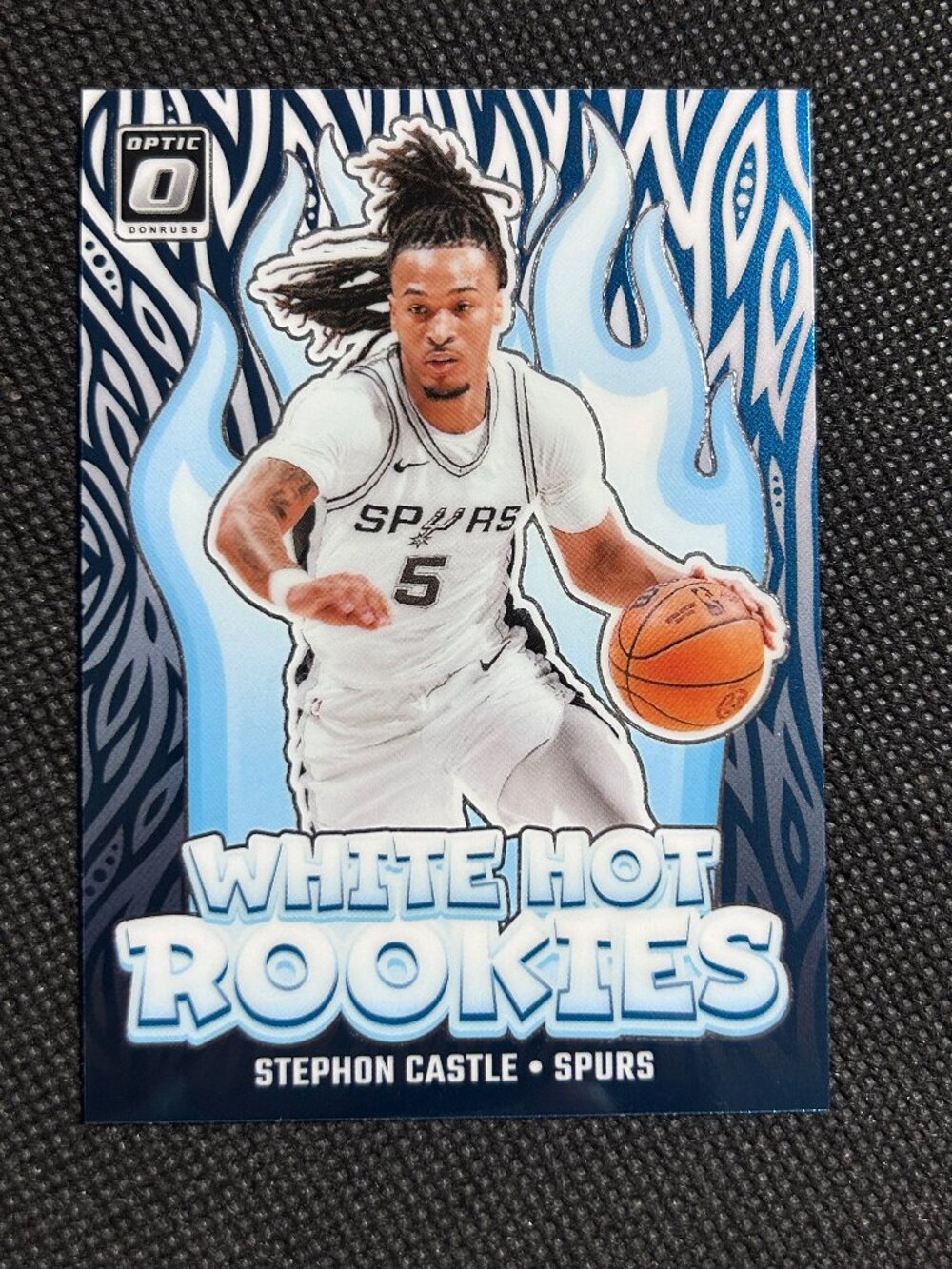 2024-25 Panini Optic STEPHON CASTLE White Hot Rookies #6 RC Spurs